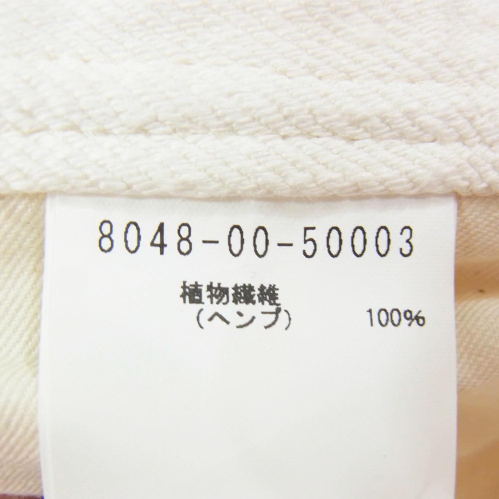 Nigel Cabourn ナイジェルケーボン 8048-00-50003 HOSPITAL PANT HEMP DENIM ホスピタル パンツ ヘンプ デニム ホワイト系 32【中古】