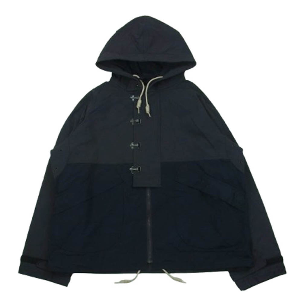 Nigel Cabourn ナイジェルケーボン DECK JACKET HALFTEX ハーフテックス デッキ ジャケット ダークネイビー系 48【中古】