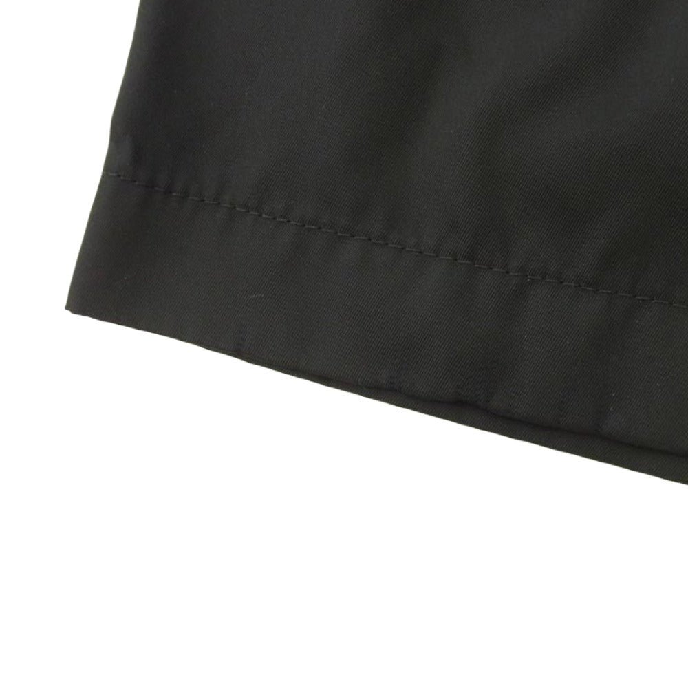 PRADA プラダ SPG32 S182 RE-NYLON リナイロン 三角ロゴプレート バミューダ ショーツ ハーフ パンツ ブラック系【中古】