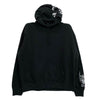 Supreme シュプリーム 23AW × BOUNTY HUNTER バウンティーハンター Hooded Sweatshirt スカルプリント プルオーバーパーカー フーディ ブラック系 XXL【中古】