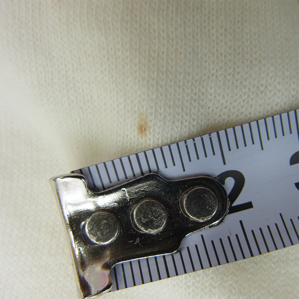 HYSTERIC GLAMOUR ヒステリックグラマー 0223CF03 リネン混 ガール プリント ジップ パーカー オフホワイト系 M【中古】