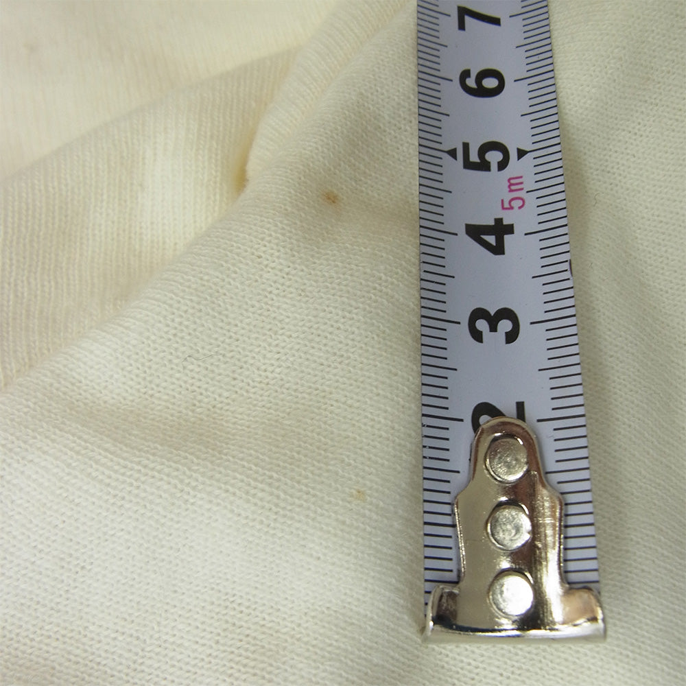 HYSTERIC GLAMOUR ヒステリックグラマー 0223CF03 リネン混 ガール プリント ジップ パーカー オフホワイト系 M【中古】