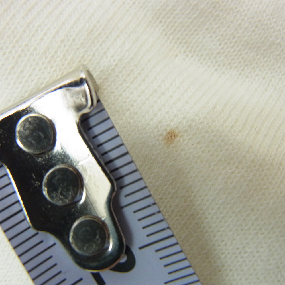 HYSTERIC GLAMOUR ヒステリックグラマー 0223CF03 リネン混 ガール プリント ジップ パーカー オフホワイト系 M【中古】