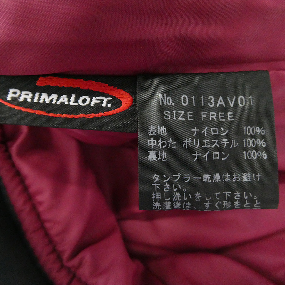 HYSTERIC GLAMOUR ヒステリックグラマー 0113AV01 ワッペン 中綿 ナイロン ベスト ネイビー系 FREE【中古】