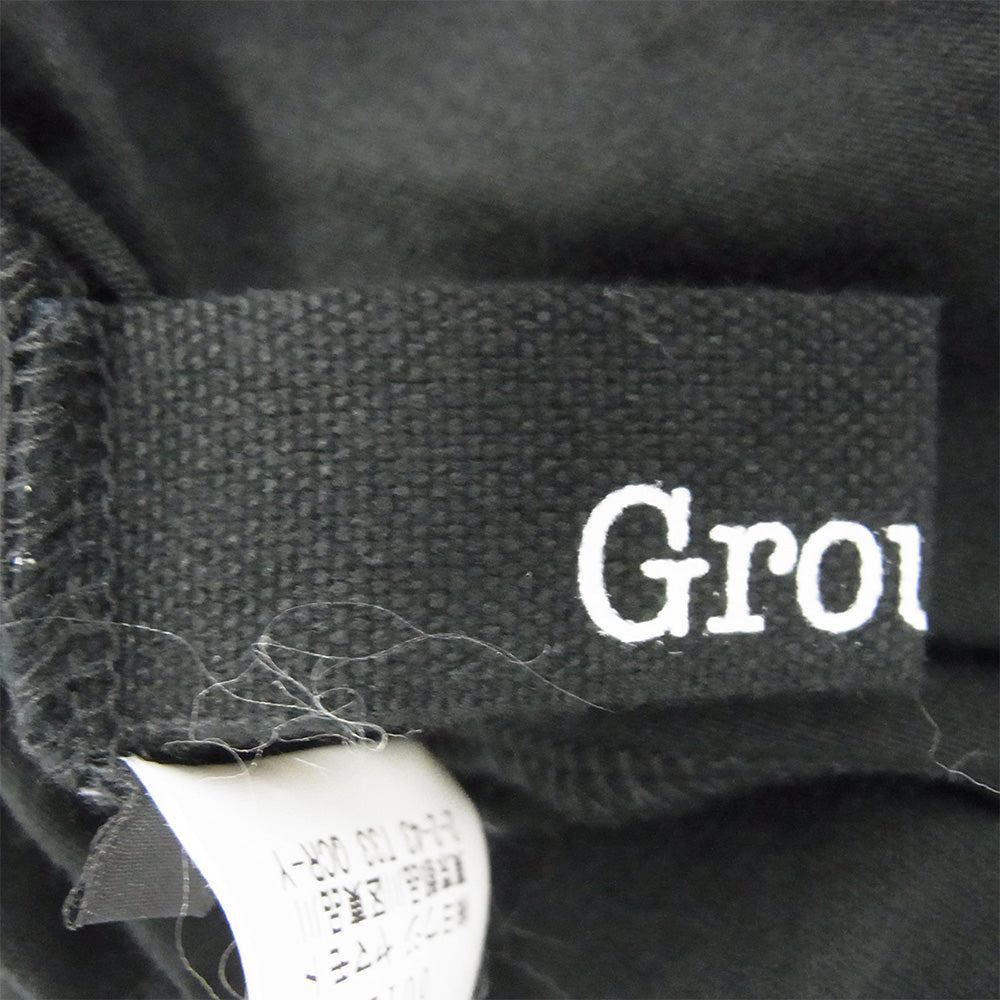 グランドワイ 20ss GN-T10-046 アシンメトリー ロング ドレープ カットソー 半袖 Tシャツ ブラック系 1【中古】