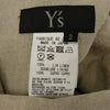 Y's Yohji Yamamoto ワイズ ヨウジヤマモト 20ss YN-S11-301 リネン ラップ ロング スカート ベージュ系 2【中古】