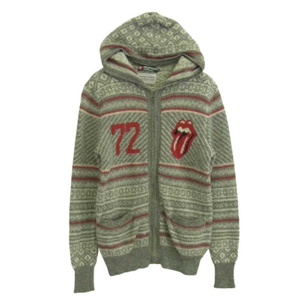 ヒステリックグラマー Rolling Stones コラボ 新品 L ニット ヒステリックグラマー Rolling Stones コラボ 新品 L ニット