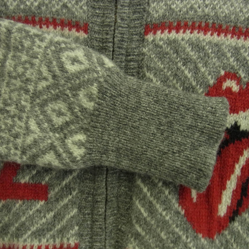 ヒステリックグラマー Rolling Stones コラボ 新品 L ニット HYSTERIC GLAMOUR ヒステリックグラマー 20AW 06203CL03 THEE