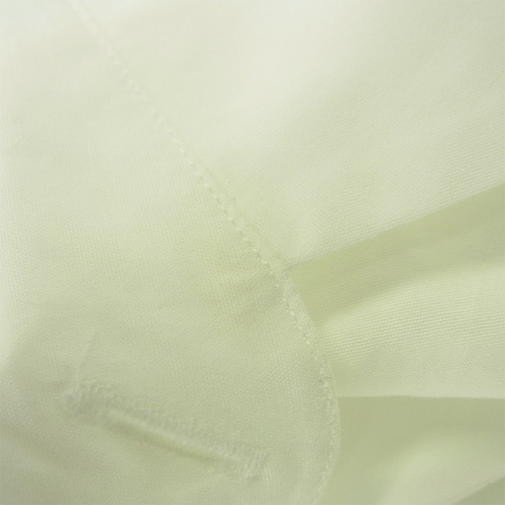 グランドワイ 襟切断 コットン ブロード ロング シャツ ホワイト系 1【中古】