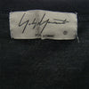 Yohji Yamamoto POUR HOMME ヨウジヤマモトプールオム 19ss HH-T63-982 ネック デザイン ロング スリーブ カットソー Tシャツ ブラック系 3【中古】