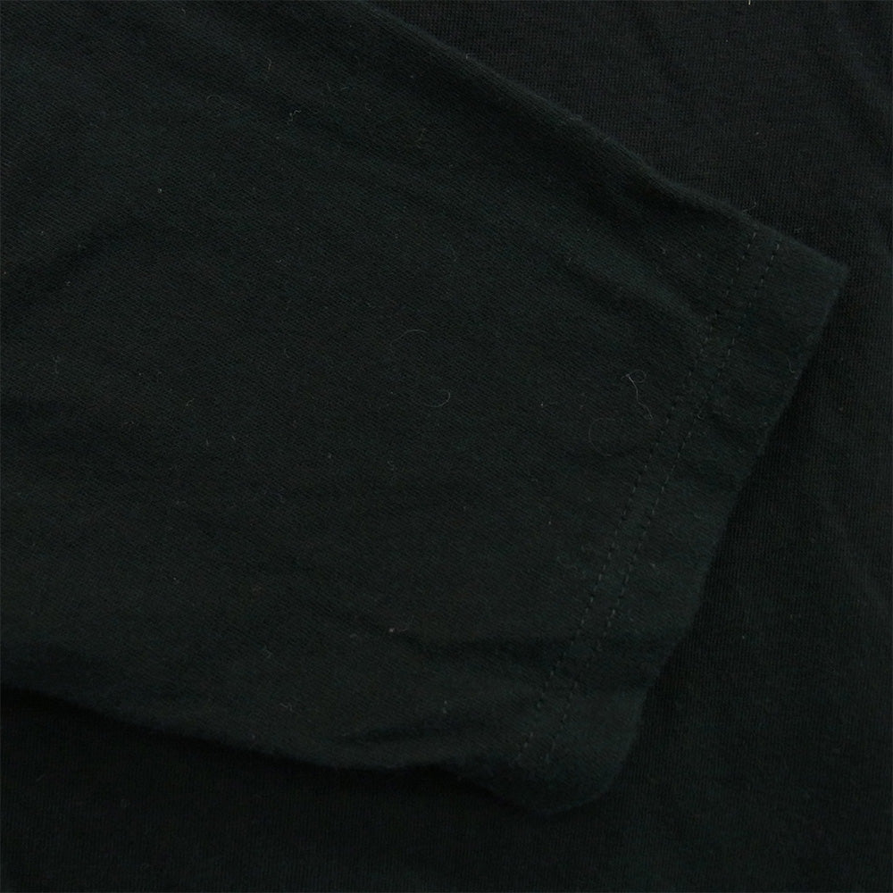 Yohji Yamamoto POUR HOMME ヨウジヤマモトプールオム 19ss HH-T63-982 ネック デザイン ロング スリーブ カットソー Tシャツ ブラック系 3【中古】
