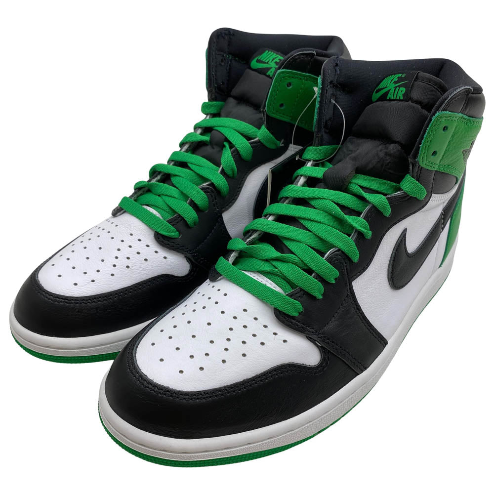 NIKE ナイキ 23AW DZ5485-031 Air Jordan 1 Retro High OG Celtics Black and Lucky Green エアジョーダン1 レトロ ハイ OG セルティックス ブラック アンド ラッキーグリーン ハイカット スニーカー ブラック系 28.5cm【新古品】【未使用】【中古】