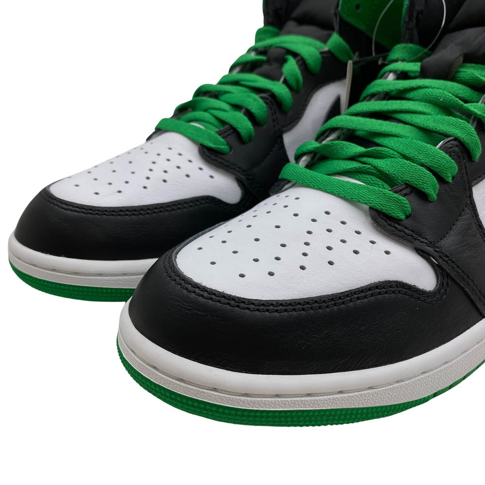 NIKE ナイキ 23AW DZ5485-031 Air Jordan 1 Retro High OG Celtics Black and Lucky Green エアジョーダン1 レトロ ハイ OG セルティックス ブラック アンド ラッキーグリーン ハイカット スニーカー ブラック系 28.5cm【新古品】【未使用】【中古】
