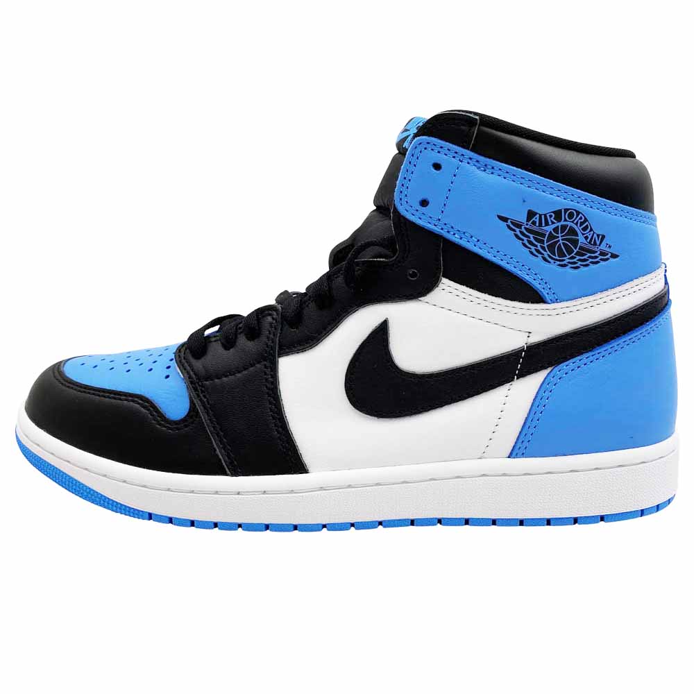 NIKE ナイキ 23SS DZ5485-400 Air Jordan 1 Retro High OG University Blue UNC Toe エアジョーダン1 レトロ ハイ OG ユニバーシティブルー UNC トゥ ハイカット スニーカー ブルー系 28.5cm【新古品】【未使用】【中古】