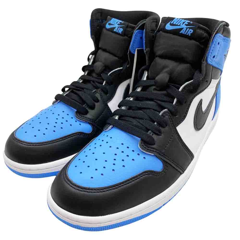 NIKE ナイキ 23SS DZ5485-400 Air Jordan 1 Retro High OG University Blue UNC Toe エアジョーダン1 レトロ ハイ OG ユニバーシティブルー UNC トゥ ハイカット スニーカー ブルー系 28.5cm【新古品】【未使用】【中古】