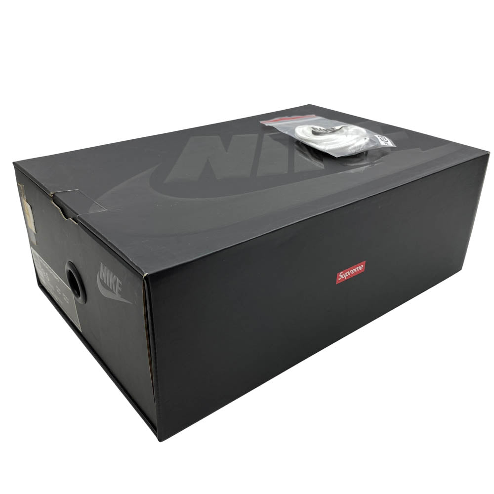 Supreme シュプリーム 17SS 902290-700 ×NIKE AIR MORE UPTEMPO METALLIC GOLD ナイキ エアモアアップテンポ メタリックゴールド ハイカット スニーカー ゴールド系 27.5cm【中古】