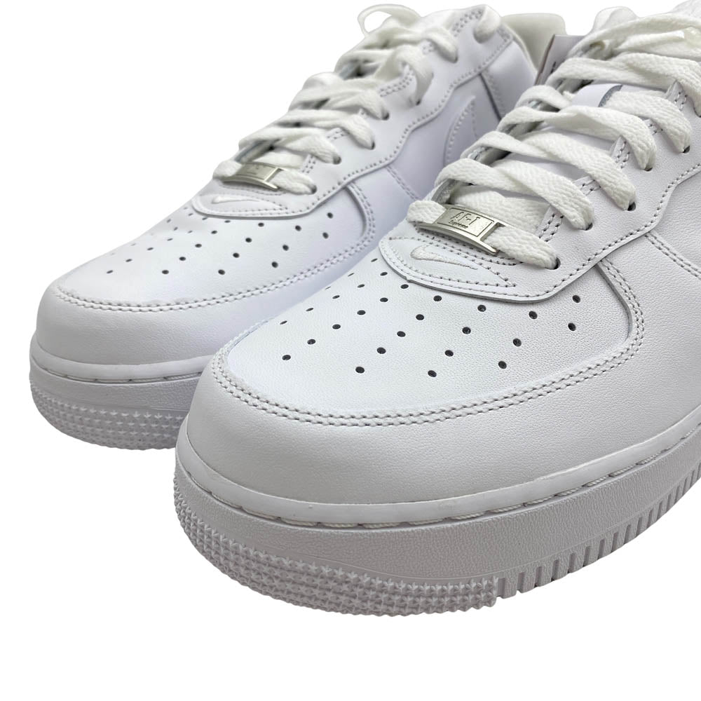 Supreme シュプリーム CU9225-100 × NIKE AIR FORCE 1 LOW ナイキ エアフォース1 ローカット スニーカー ホワイト系 28.5cm【新古品】【未使用】【中古】