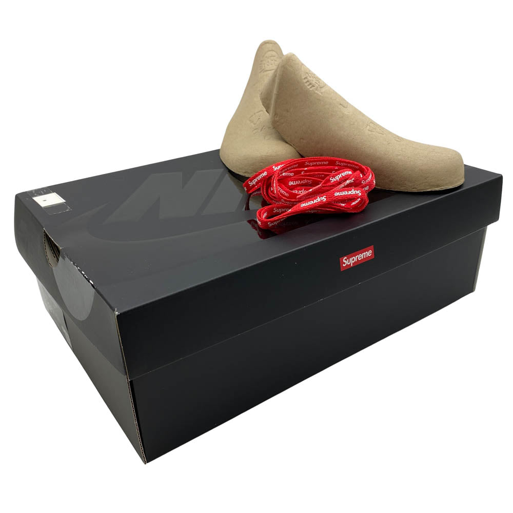 Supreme シュプリーム CU9225-100 × NIKE AIR FORCE 1 LOW ナイキ エアフォース1 ローカット スニーカー ホワイト系 28.5cm【新古品】【未使用】【中古】