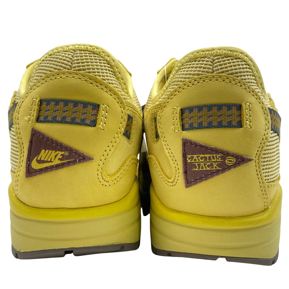 NIKE ナイキ DO9392-700 × Travis Scott Air Max 1 CACT.US Gold トラヴィススコット エアマックス1 カクタス ゴールド スニーカー イエロー系 28cm【新古品】【未使用】【中古】