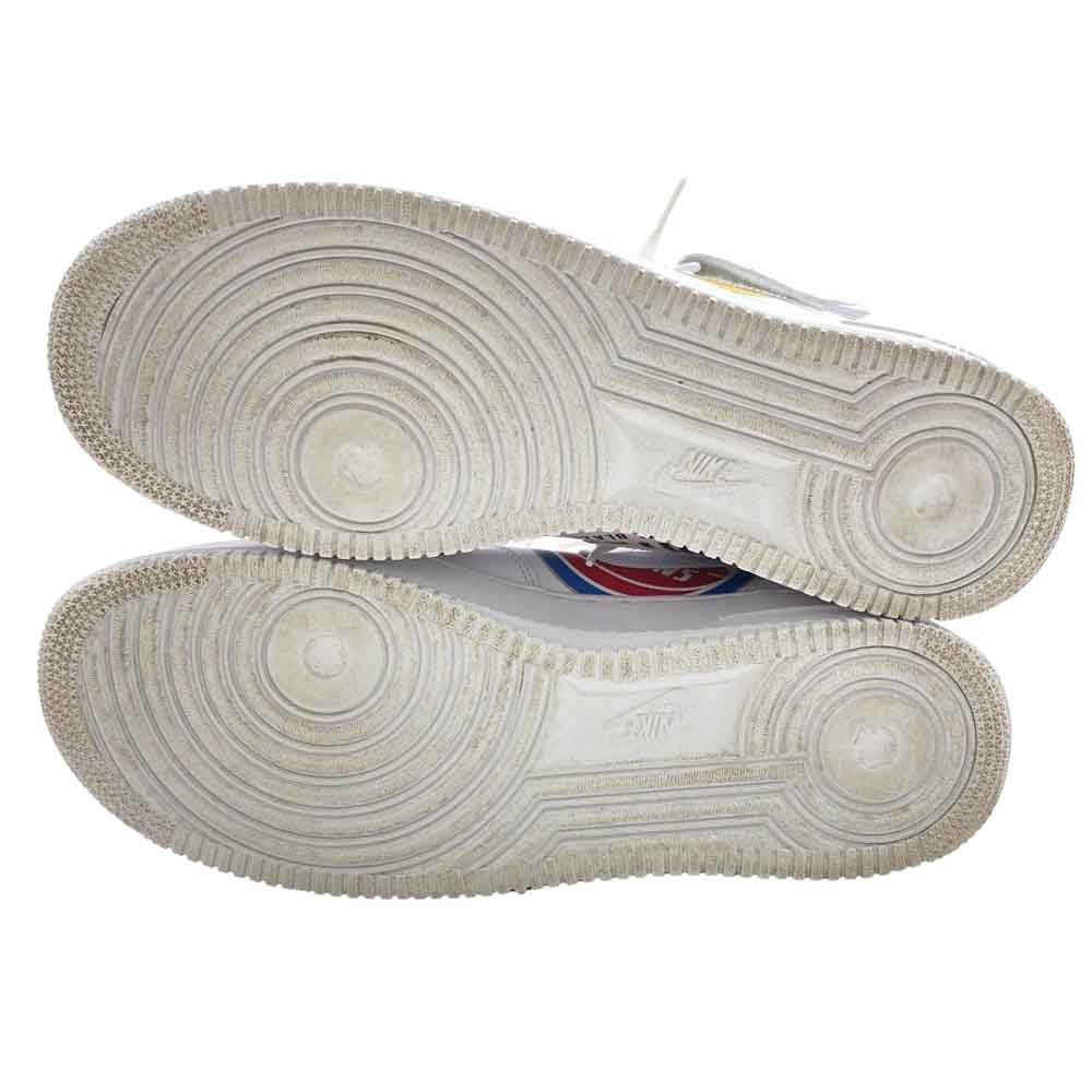 Supreme シュプリーム 18AW AQ8017-100 × NBA × Nike Air Force 1 Mid '07 White ナイキ エアフォース1 ミッド ’07 ホワイト ハイカットスニーカー ホワイト系 28.5cm【中古】