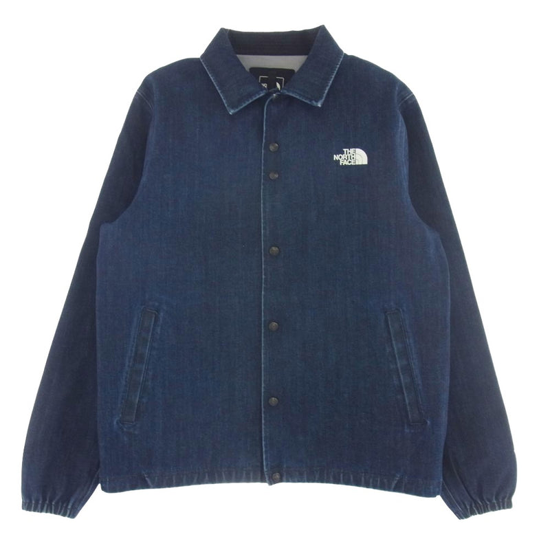 THE NORTH FACE ノースフェイス NP61932R 直営店限定 Denim GORE-TEX INFINIUM コレクション GTX Denim Coach Jacket デニム コーチ ジャケット XL インディゴブルー系 XL【極上美品】【中古】