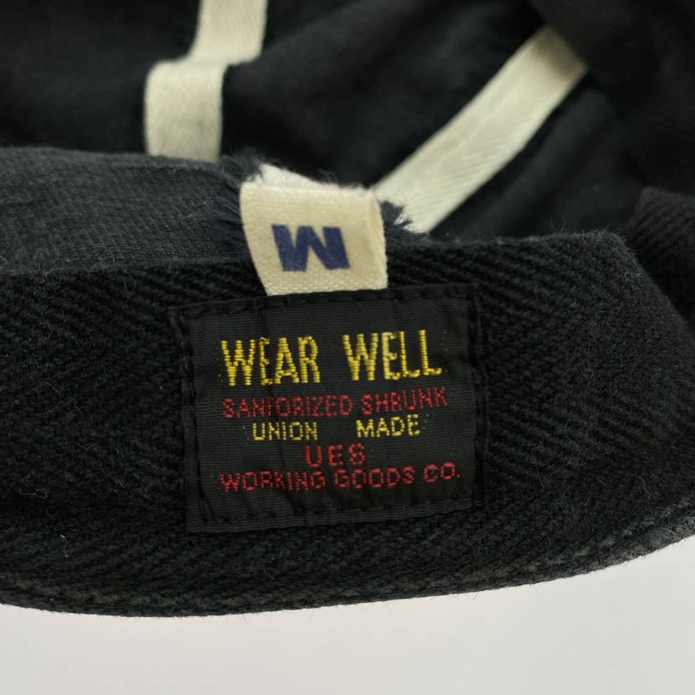 UES ウエス メカニック キャップ 帽子 ダークグレー系 M【中古】