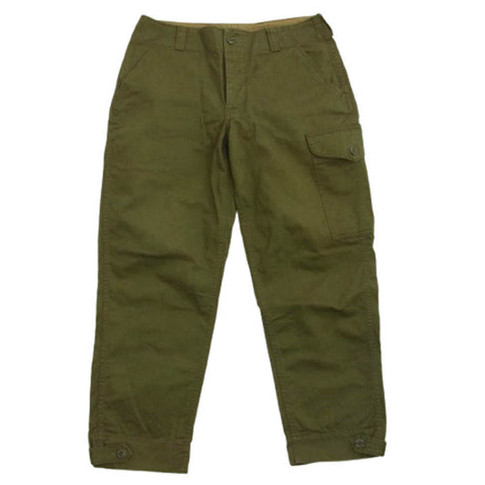 FREEWHEELERS フリーホイーラーズ CIVILIAN EQUIPMENT シビリアンイクイップメント トラウザー ミリタリー パンツ カーキ系 34【中古】