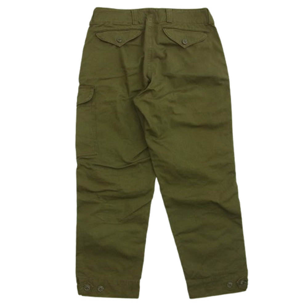 FREEWHEELERS フリーホイーラーズ CIVILIAN EQUIPMENT シビリアンイクイップメント トラウザー ミリタリー パンツ カーキ系 34【中古】