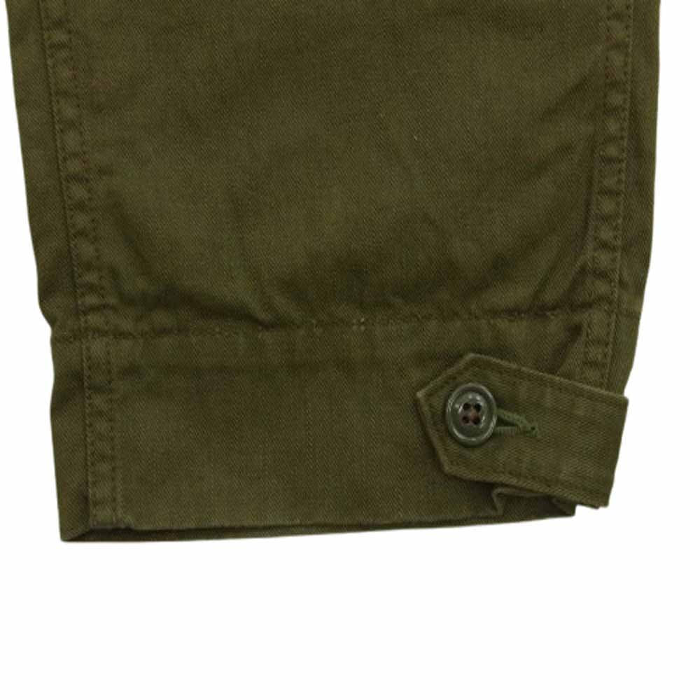 FREEWHEELERS フリーホイーラーズ CIVILIAN EQUIPMENT シビリアンイクイップメント トラウザー ミリタリー パンツ カーキ系 34【中古】