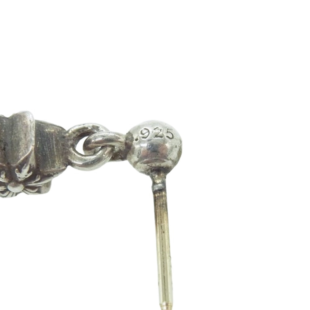CHROME HEARTS クロムハーツ（原本無） TNY STR DRP タイニー スター ドロップ ピアス シルバー系【中古】