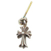 CHROME HEARTS クロムハーツ（原本無） DRP STCK CH CRS スタック CHクロス ドロップ ピアス シルバー系【中古】