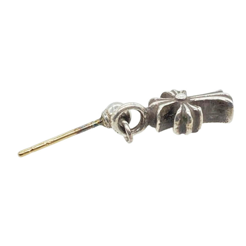CHROME HEARTS クロムハーツ（原本無） DRP STCK CH CRS スタック CHクロス ドロップ ピアス シルバー系【中古】