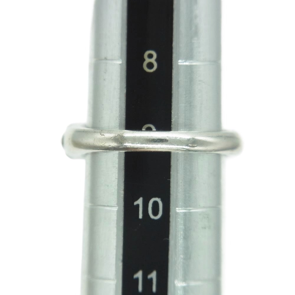 CHROME HEARTS クロムハーツ（原本無） BABY CLASSIC ベイビークラシックフローラルクロスリング シルバー系 9号【中古】