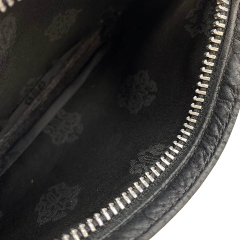 CHROME HEARTS クロムハーツ（原本無） ZPR CHNG PURSE2 チェンジパース #2 ダガー ジップ コインケース ブラック系【中古】