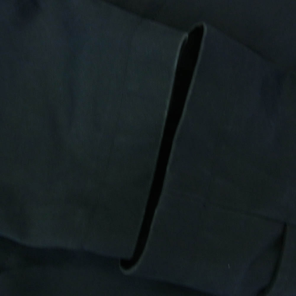 グレンフェル 英国製 高密度コットンギャバジン グレンフェルクロス ステンカラーコート ダークネイビー系 38【中古】