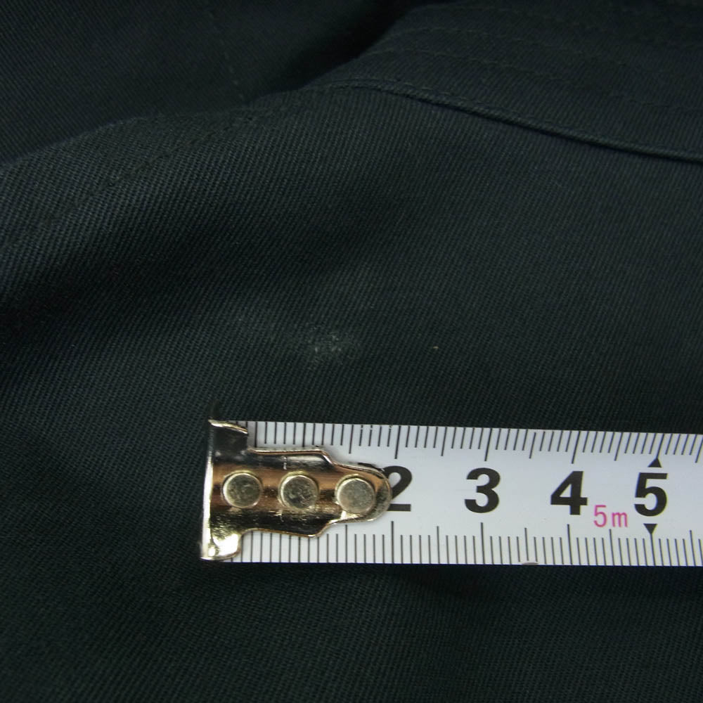 グレンフェル 英国製 高密度コットンギャバジン グレンフェルクロス ステンカラーコート ダークネイビー系 38【中古】