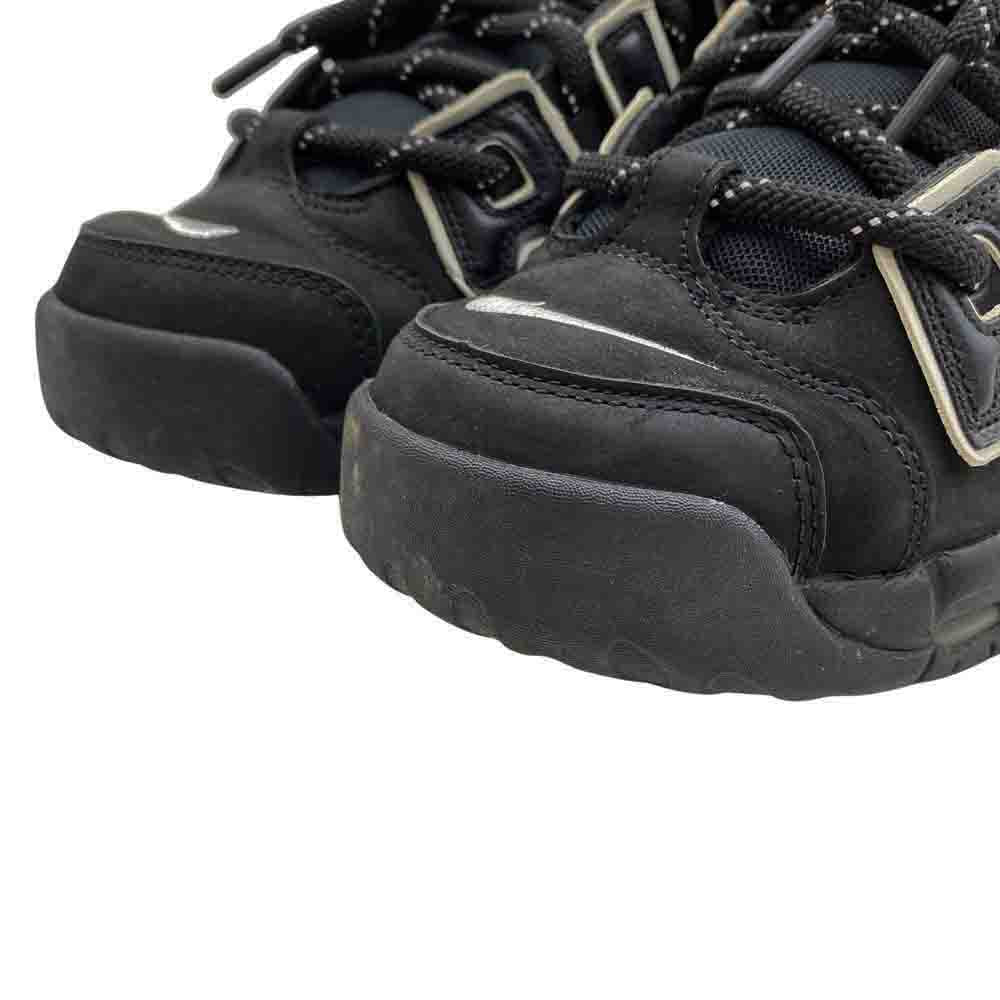 NIKE ナイキ FB1299-001 ×AMBUSH アンブッシュ 2023 Air More Uptempo Low Black and White エアモアアップテンポ ローカット スニーカー ブラック系 28.5cm【中古】