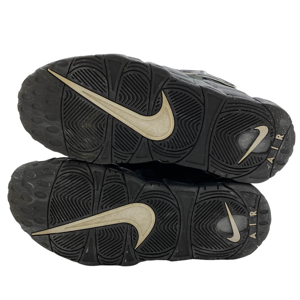 NIKE ナイキ FB1299-001 ×AMBUSH アンブッシュ 2023 Air More Uptempo Low Black and White エアモアアップテンポ ローカット スニーカー ブラック系 28.5cm【中古】