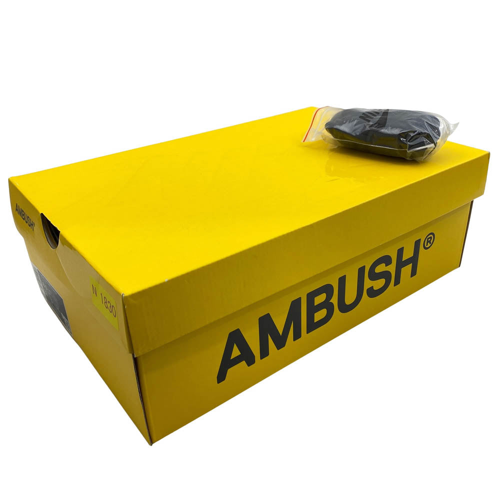 NIKE ナイキ FB1299-001 ×AMBUSH アンブッシュ 2023 Air More Uptempo Low Black and White エアモアアップテンポ ローカット スニーカー ブラック系 28.5cm【中古】