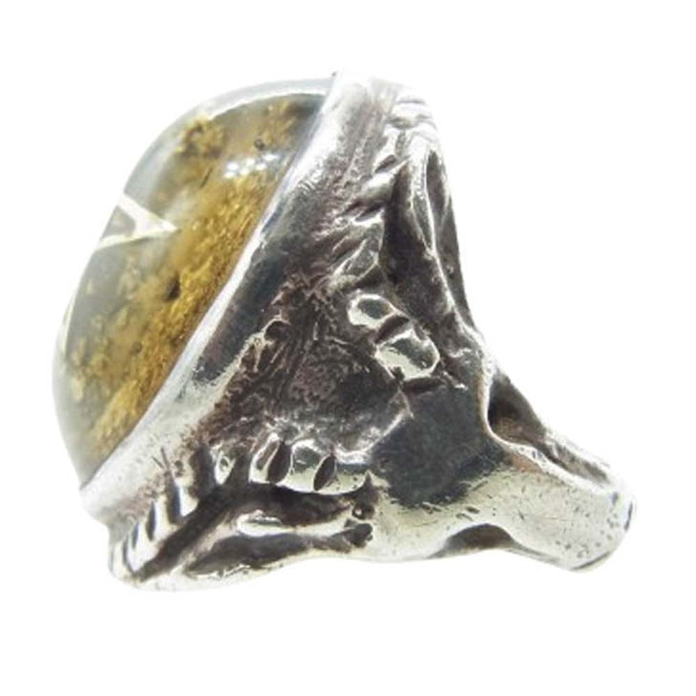 ALEX STREETER アレックスストリーター GOLD STAR Angel Heart Ring ギャラクシー エンジェルハート リング シルバー系 ゴールド系 14号【中古】