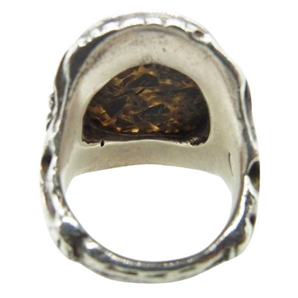ALEX STREETER アレックスストリーター GOLD STAR Angel Heart Ring ギャラクシー エンジェルハート リング シルバー系 ゴールド系 14号【中古】