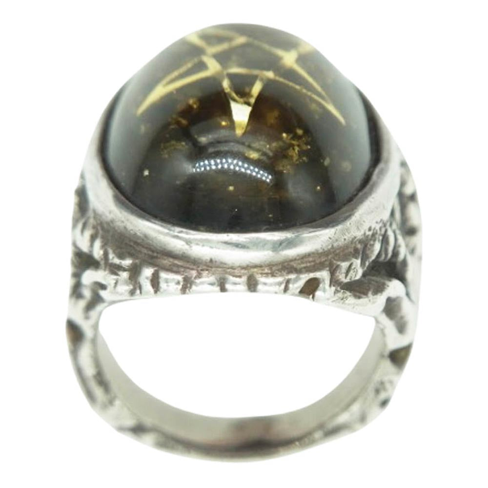 ALEX STREETER アレックスストリーター GOLD STAR Angel Heart Ring ギャラクシー エンジェルハート リング シルバー系 ゴールド系 14号【中古】