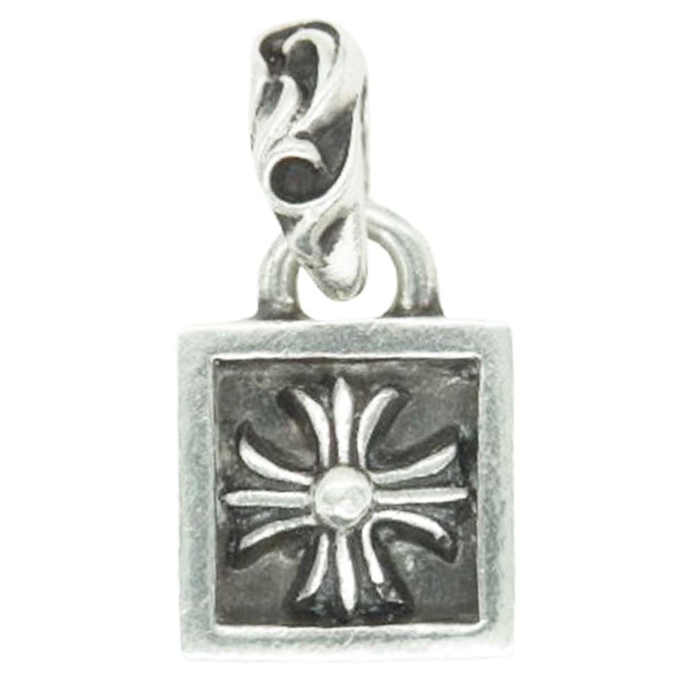 CHROME HEARTS クロムハーツ（原本無） FRAMED CH PLUS フレームド CH プラス チャーム ペンダントトップ シルバー系【中古】
