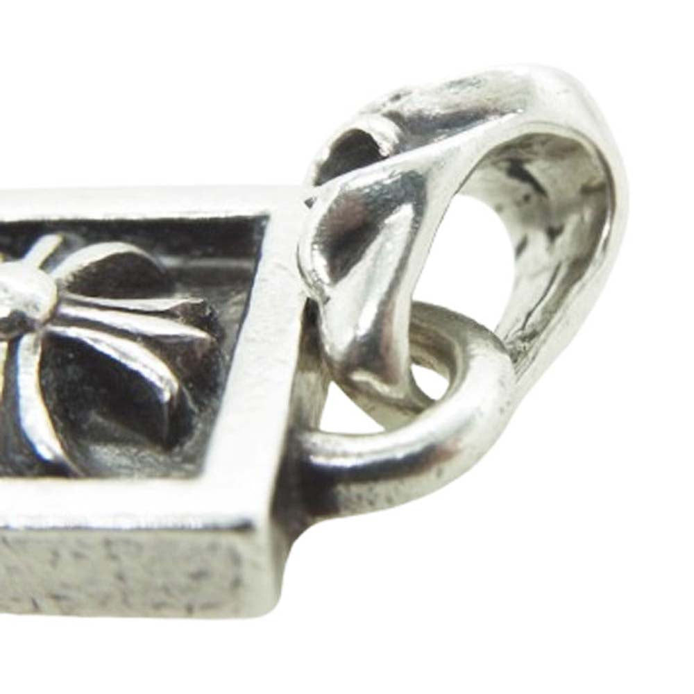 CHROME HEARTS クロムハーツ（原本無） FRAMED CH PLUS フレームド CH プラス チャーム ペンダントトップ シルバー系【中古】