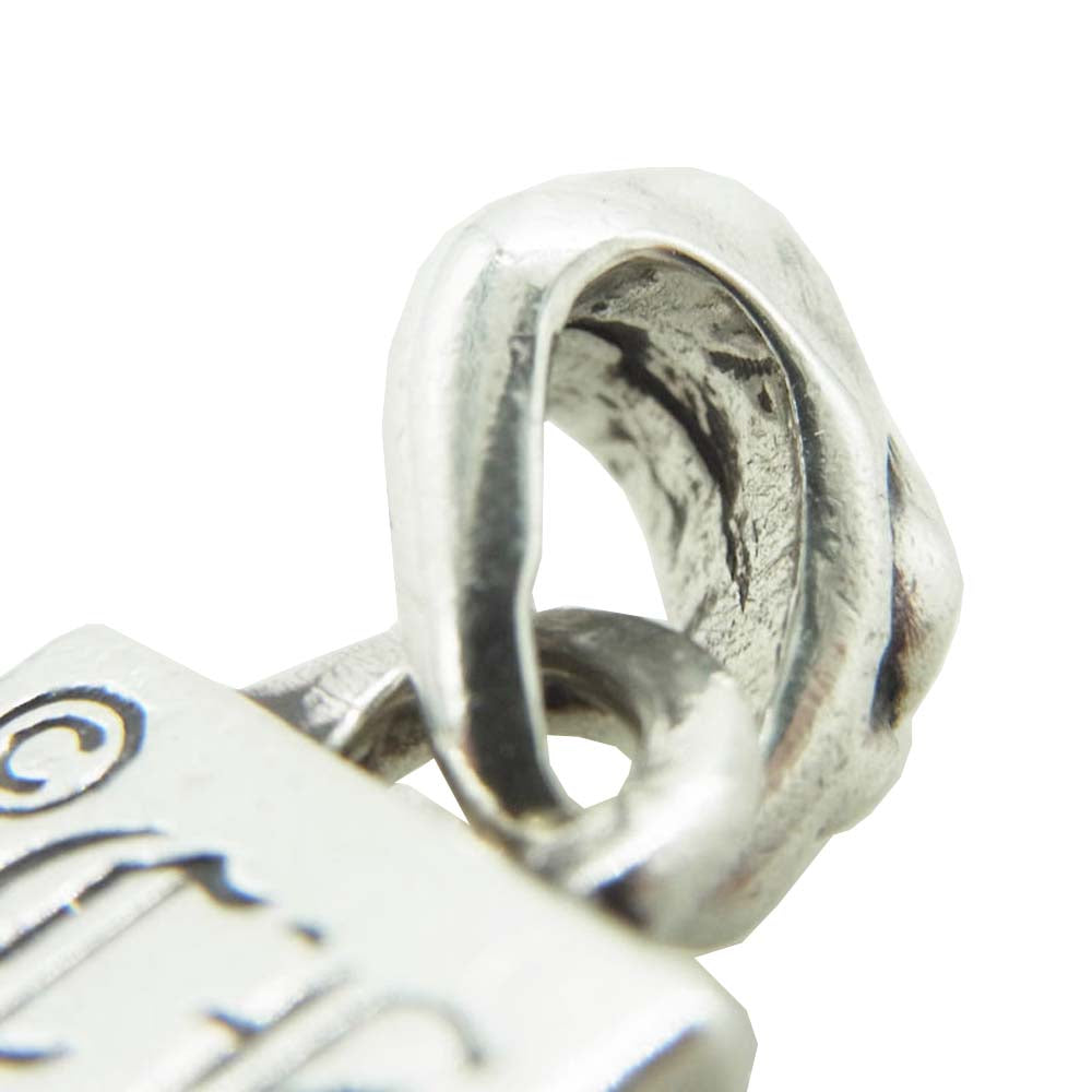 CHROME HEARTS クロムハーツ（原本無） FRAMED CH PLUS フレームド CH プラス チャーム ペンダントトップ シルバー系【中古】