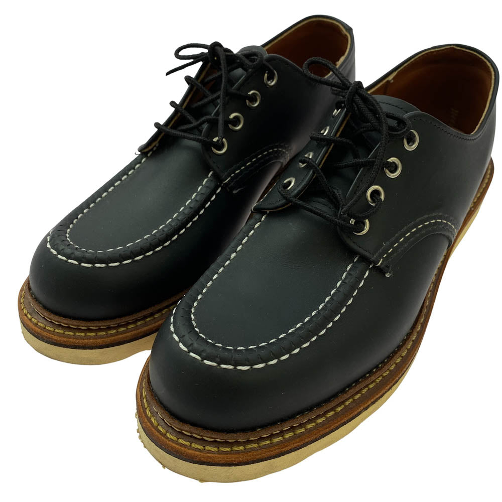 RED WING レッドウィング 8106 CLASSIC OXFORD クラシック オックスフォード レザー シューズ ブラック系 US9D【中古】