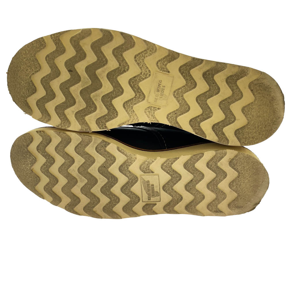 RED WING レッドウィング 8106 CLASSIC OXFORD クラシック オックスフォード レザー シューズ ブラック系 US9D【中古】