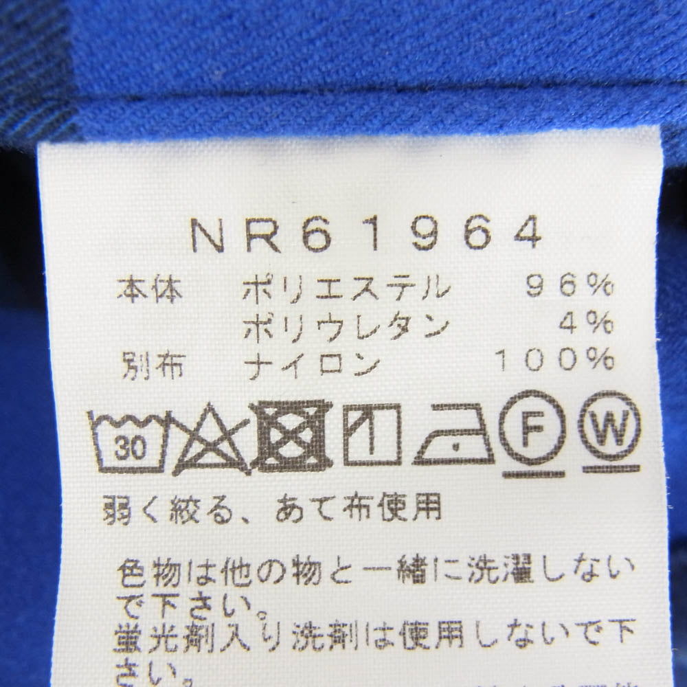 THE NORTH FACE ノースフェイス NR61964 L/S Nuthatch Shirt ロングスリーブ ヌハッチ 長袖 シャツ ブルー系 L【中古】