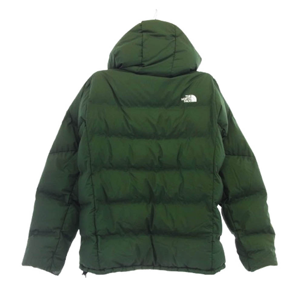 THE NORTH FACE ノースフェイス ND92215 BELAYER PARKA ビレイヤーパーカ フーデッド ダウンジャケット グリーン系 XL【中古】
