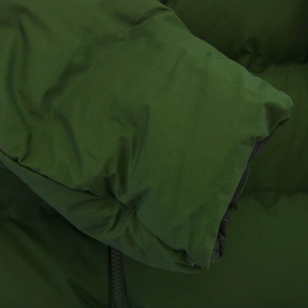 THE NORTH FACE ノースフェイス ND92215 BELAYER PARKA ビレイヤーパーカ フーデッド ダウンジャケット グリーン系 XL【中古】